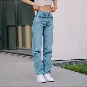 Urban Outfitters BDG Baggy Hi - Rise Jeans - Light Wash - Size 24